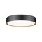 Z-Lite Kawan 1 Light Flush Mount, 16in. W x 5.25in. L, Matte Black and Modern Gold 1014F16-MB-MGLD-LED - alternate 1